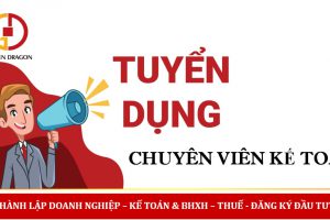 TUYỂN DỤNG – CHUYÊN VIÊN KẾ TOÁN