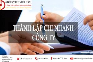 Thành lập chi nhánh công ty