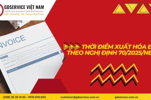 Điểm mới về thời điểm xuất hóa đơn theo Nghị định 70/2025/NĐ-CP