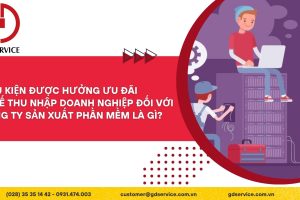 Điều kiện được hưởng ưu đãi thuế thu nhập doanh nghiệp đối với công ty sản xuất phần mềm là gì?
