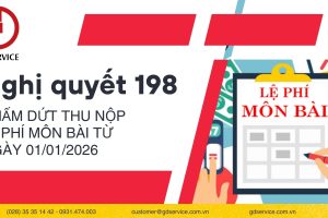 Nghị quyết 198: Chấm dứt thu nộp lệ phí môn bài từ ngày 01/01/2026