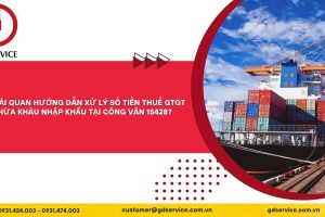 Cục Hải quan hướng dẫn xử lý số tiền thuế GTGT nộp thừa khâu nhập khẩu tại Công văn 15428?