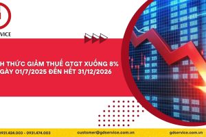 Chính thức giảm thuế GTGT xuống 8% từ ngày 01/7/2025 đến hết 31/12/2026