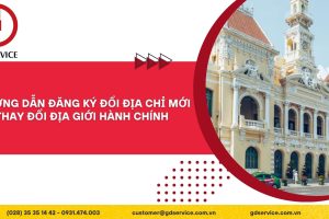 Hướng dẫn doanh nghiệp đăng ký đổi địa chỉ mới do thay đổi địa giới hành chính trên dangkykinhdoanh gov vn?