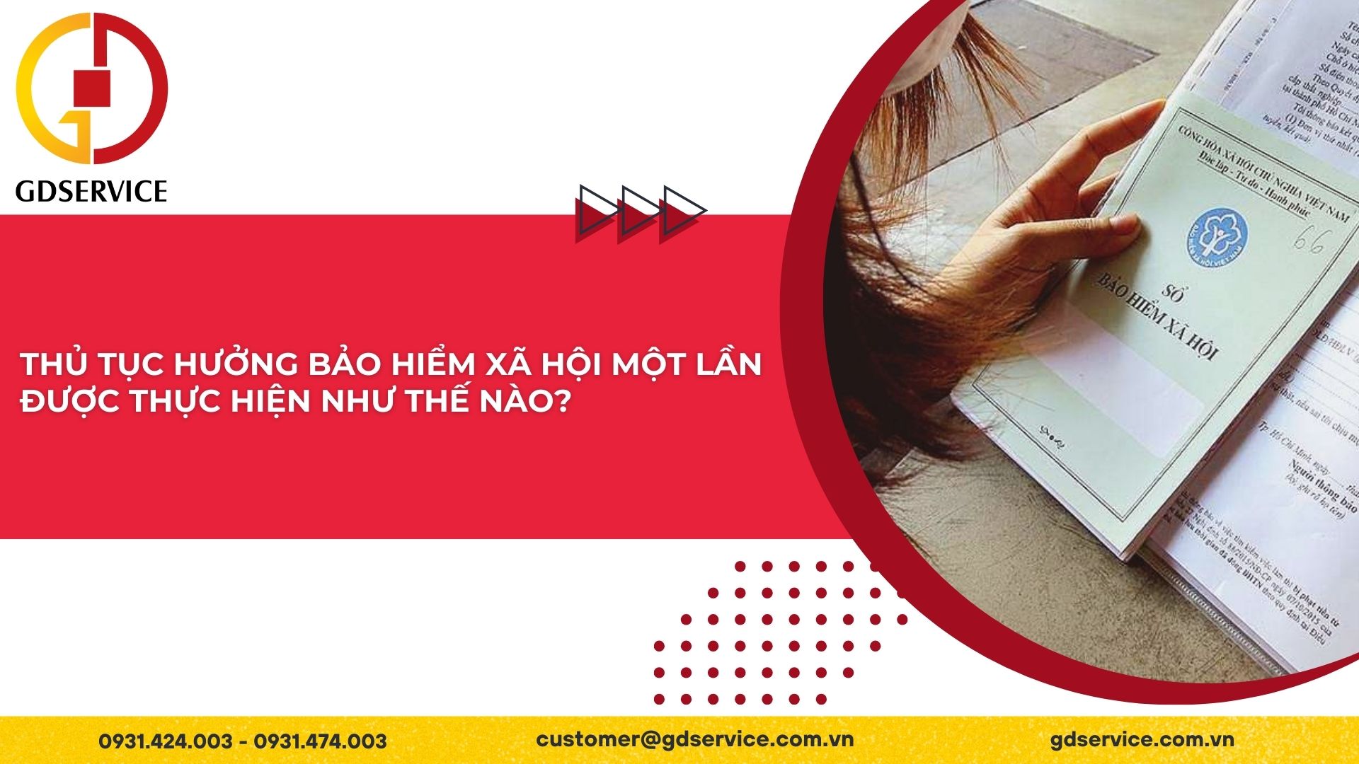 Thủ tục hưởng bảo hiểm xã hội một lần được thực hiện như thế nào?