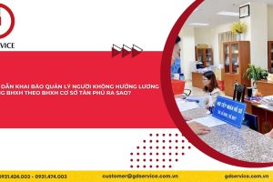 Hướng dẫn khai báo quản lý người không hưởng lương để đóng BHXH theo BHXH cơ sở Tân Phú ra sao?