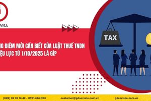 Những điểm mới cần biết của Luật Thuế TNDN có hiệu lực từ 1/10/2025 là gì?