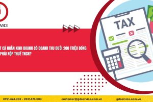 Đề xuất cá nhân kinh doanh có doanh thu dưới 200 triệu đồng không phải nộp thuế TNCN?