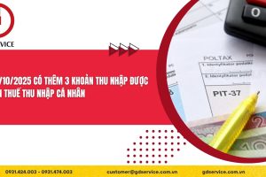 Từ 1/10/2025 có thêm 3 khoản thu nhập được miễn thuế thu nhập cá nhân