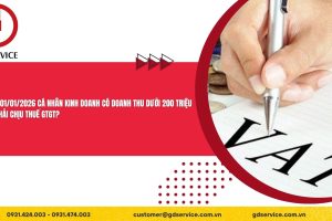 Từ ngày 01/01/2026 cá nhân kinh doanh có doanh thu dưới 200 triệu không phải chịu thuế GTGT?