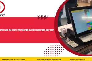 Tại sao chuyển sang hóa đơn từ máy tính tiền phải đổi phương thức khai thuế?