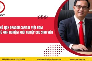 Phó Chủ tịch Dragon Capital Việt Nam chia sẻ kinh nghiệm khởi nghiệp cho sinh viên