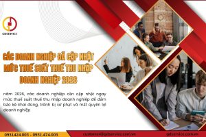 Các doanh nghiệp cập nhật ngay mức thuế suất thuế thu nhập doanh nghiệp 2026.