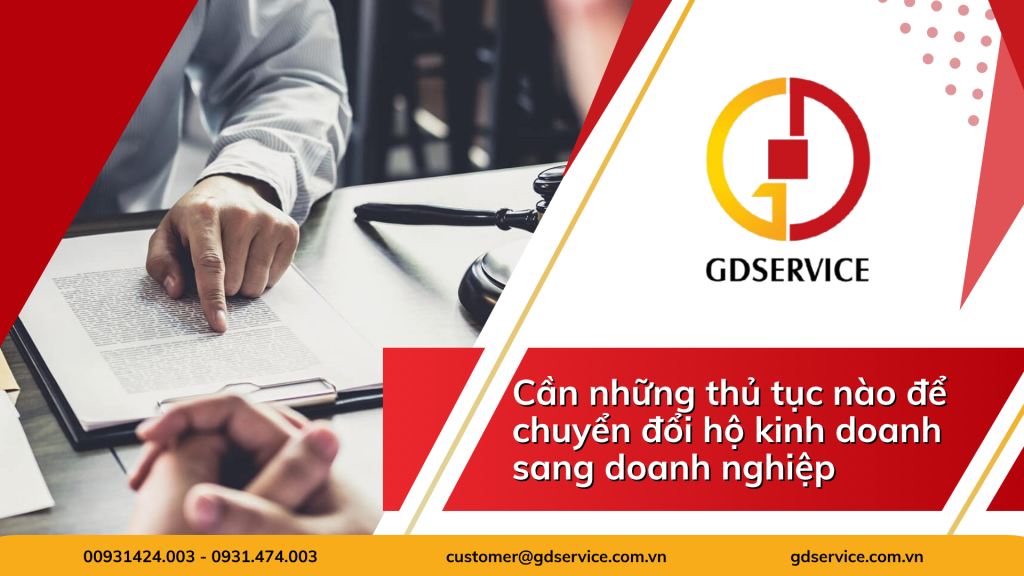 thủ tục nào để chuyển đổi hộ kinh doanh sang doanh nghiệp