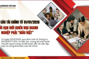 Báo cáo tài chính từ 01/01/2026 doanh nghiệp nào cũng phải biết và hành động ngay!