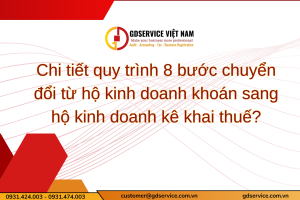 Chi tiết quy trình 8 bước chuyển đổi từ hộ kinh doanh khoán sang hộ kinh doanh kê khai thuế?