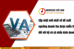 Cập nhật mới nhất về đề xuất ngưỡng doanh thu được miễn thuế đối với hộ và cá nhân kinh doanh