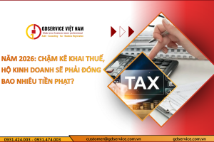Năm 2026: Chậm kê khai thuế, hộ kinh doanh sẽ phải đóng bao nhiêu tiền phạt?