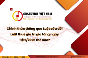 Chính thức thông qua Luật sửa đổi Luật thuế giá trị gia tăng ngày 11/12/2025 thế nào?