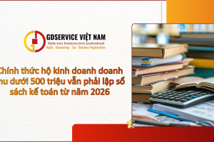 Chính thức hộ kinh doanh doanh thu dưới 500 triệu vẫn phải lập sổ sách kế toán từ năm 2026