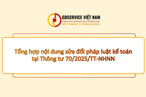 Tổng hợp nội dung sửa đổi pháp luật kế toán tại Thông tư 70/2025/TT-NHNN