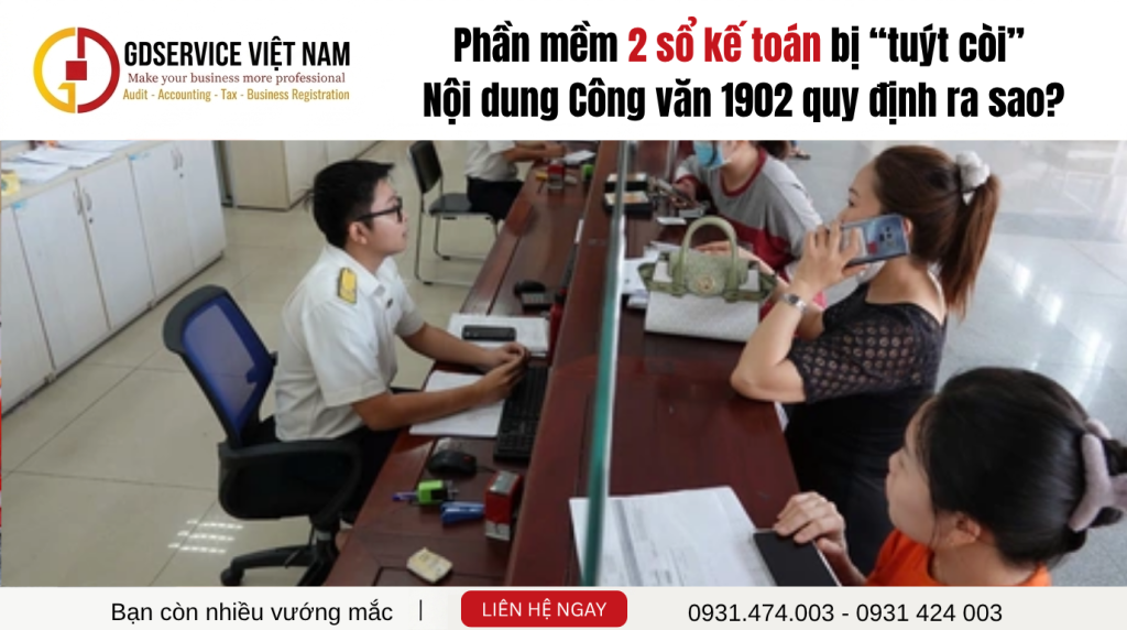 Phần mềm 2 sổ kế toán bị “tuýt còi”
Nội dung Công văn 1902 quy định ra sao?
