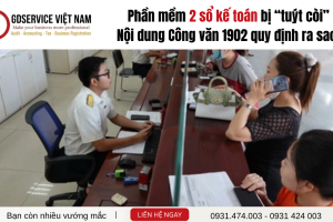 Phần mềm 2 sổ kế toán bị “tuýt còi”: Nội dung Công văn 1902 quy định ra sao?