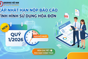 Cập nhật hạn nộp báo cáo tình hình sử dụng hóa đơn Quý 1/2026 mới nhất