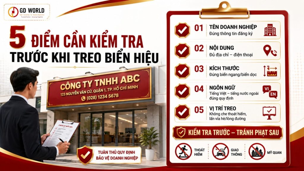 Checklist 5 điểm mới doanh nghiệp cần kiểm tra ngay